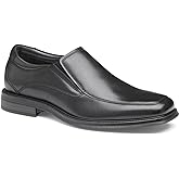 Johnston & Murphy Men's Ardmore Black Leather Moc Toe Venetian Slip On Loafer Shoe