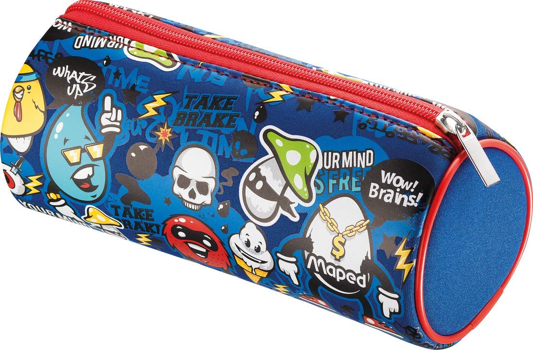 Street Art Round Pencil Case