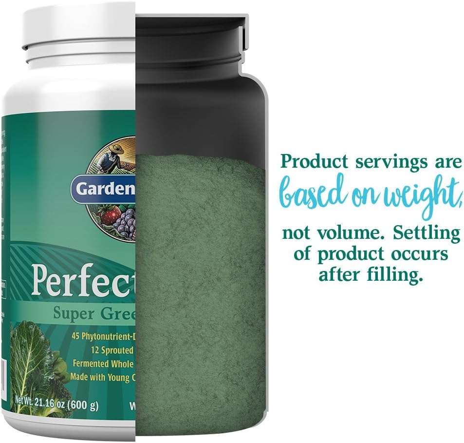 Garden of Life Whole Food Vegetable Supplement - Perfect Food Green Superfood Dietary Powder, 600g: Health & Personal Care