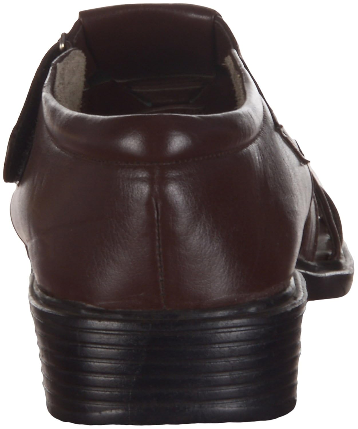 kolapuri centre men's faux fur ethnic sandals