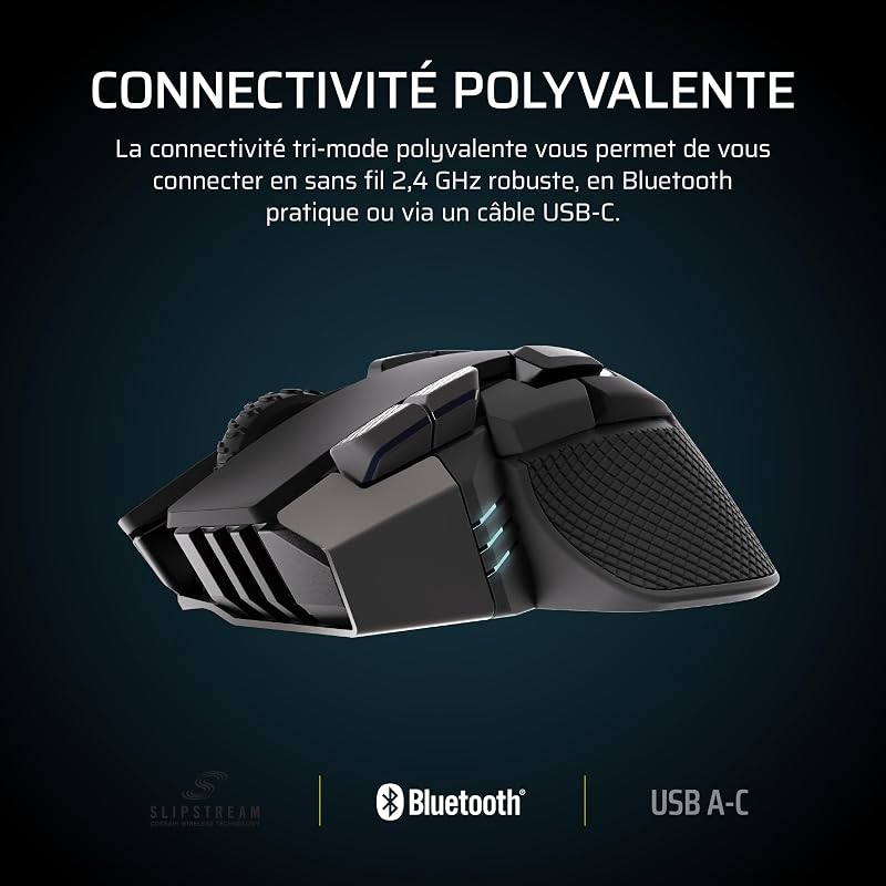 IRONCLAW Wireless SE (2026) Souris Gaming – Noir