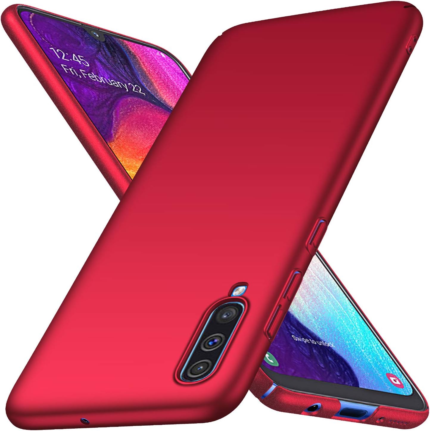 HKKAIS Compatible for Samsung Galaxy A70 Case [Colorful Series] [Ultra-Thin] [Anti-Drop] Premium Material Slim Full Protection Cover for Samsung Galaxy A70