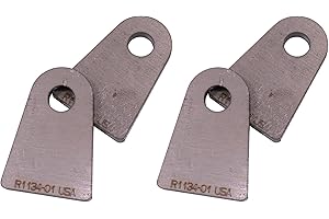RuffStuff Specialties Shock Tabs Weld On (Flat Mount) - 2 Pairs (4 Tabs) - R1134