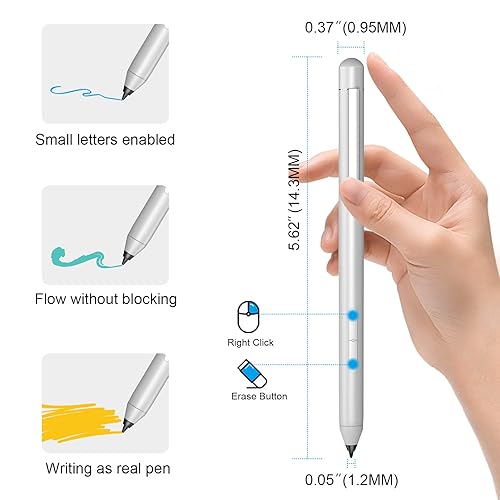 Stylus Pen for HP Envy x360 15-bp0 15-bq0, 5-cn0, X2 12-e0xx,X2