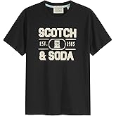 Scotch & Soda Boys Short Sleeve Graphic T-Shirt, Crewneck