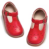 Otter MOMO Toddler Little Girls Oxford Shoes Mary Jane Flat T-Strap School Uniform Party Dress Shoes