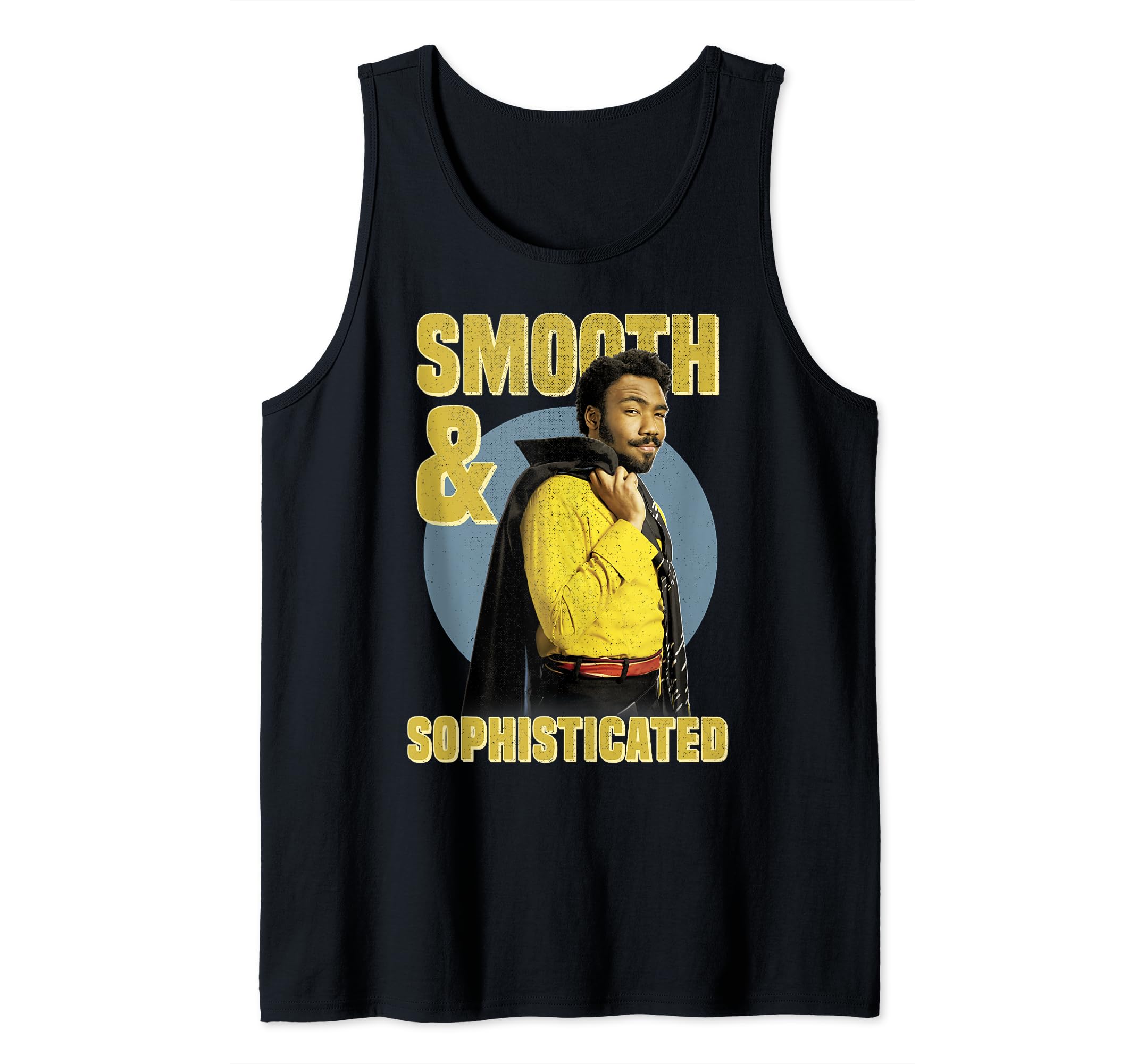Star Wars Han Solo Movie Lando Smooth Retro Tank Top