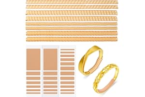 Amaxiu Invisible Ring Sizer Adjuster for Loose Rings, 46 Pcs Spiral Ring Adjusters Fit Wide Rings 4 Styles Jewelry Tightener Spacer Ring Guards Resizer Tightener for Women Men(Gold)