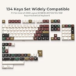 OHY PBT Keycaps, XVX Retro Keycaps 75