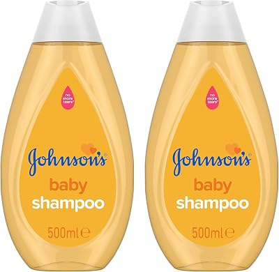 Johnson's Baby Shampoo 2 x 500ml No More Tears 1000ml
