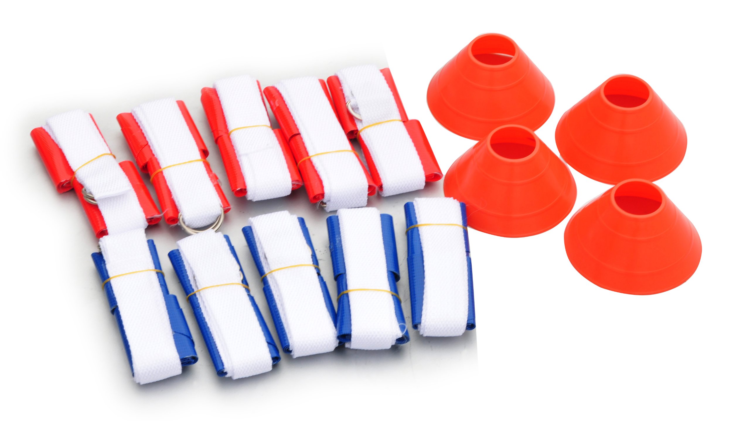 Trademark Innovations Flag Football Premium Set for 10 Man Team