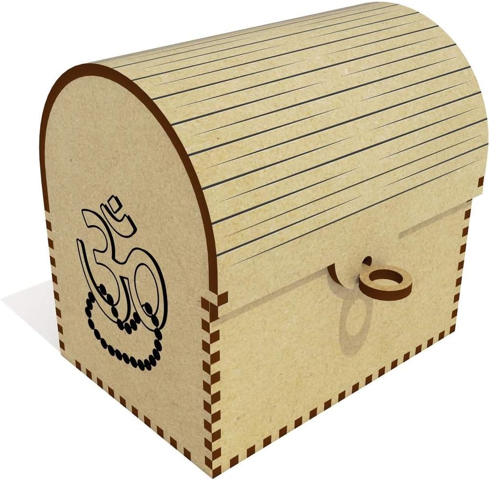 Azeeda Símbolo Hindú Cofre del Tesoro / Joyero (TC00029456): Amazon.es: Juguetes y juegos