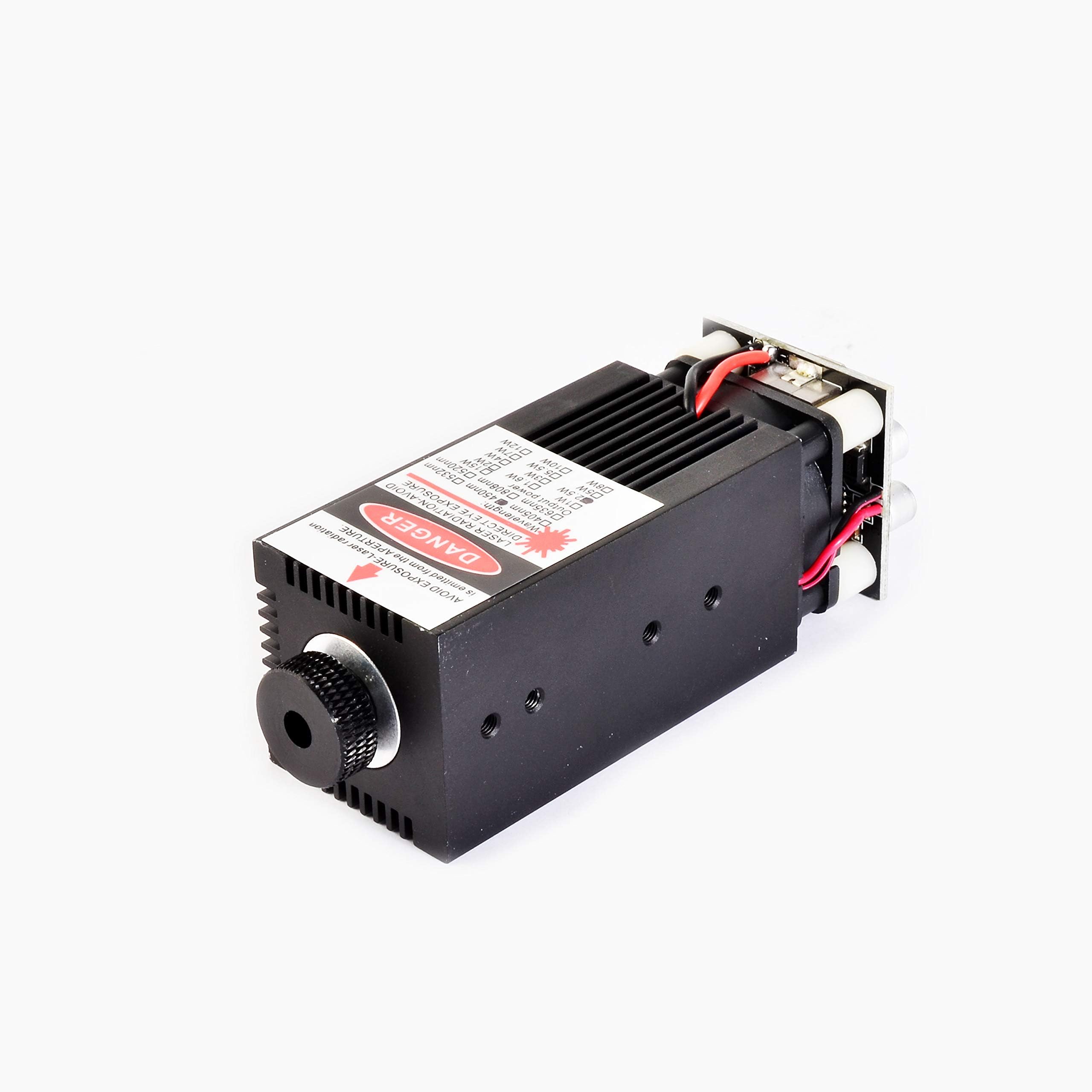 Blue Laser Module 450nm 2.5W Focusable for 3D Printer/CNC Engraving/Laser Engraving (2500v1)