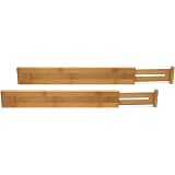 Lipper International Set 5 Contenitori Impilabili In Bambù – Organizzazione Per Cassetti, Cucina, Ufficio