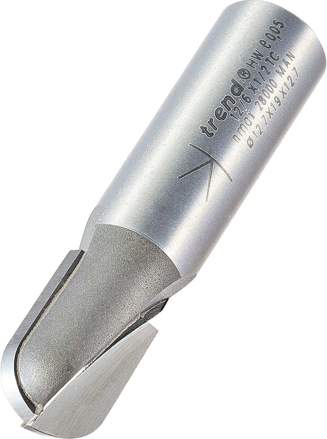 Trend Professional Radius Cutter, 6.3mm Radius, 1/2 Inch Shank, 12.7mm Cut Diameter & 19mm Cut Length