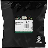 Frontier Bulk Whole Certified Organic Mustard Seed, Brown, 1 lb