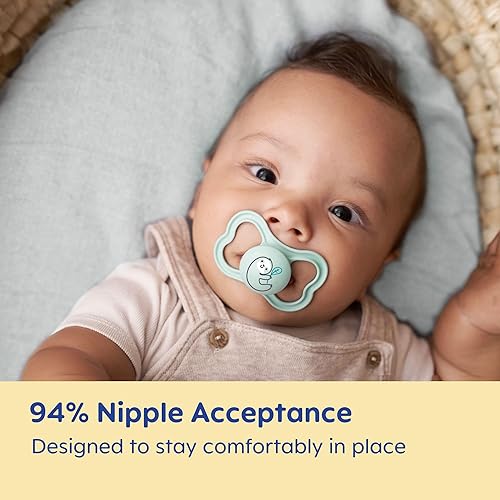 MAM Air Pacifiers (2 Pack), MAM Sensitive Skin Pacifier 6+ Months