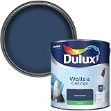 Dulux Walls & Ceilings Silk Emulsion Paint Sapphire Salute 2.5L