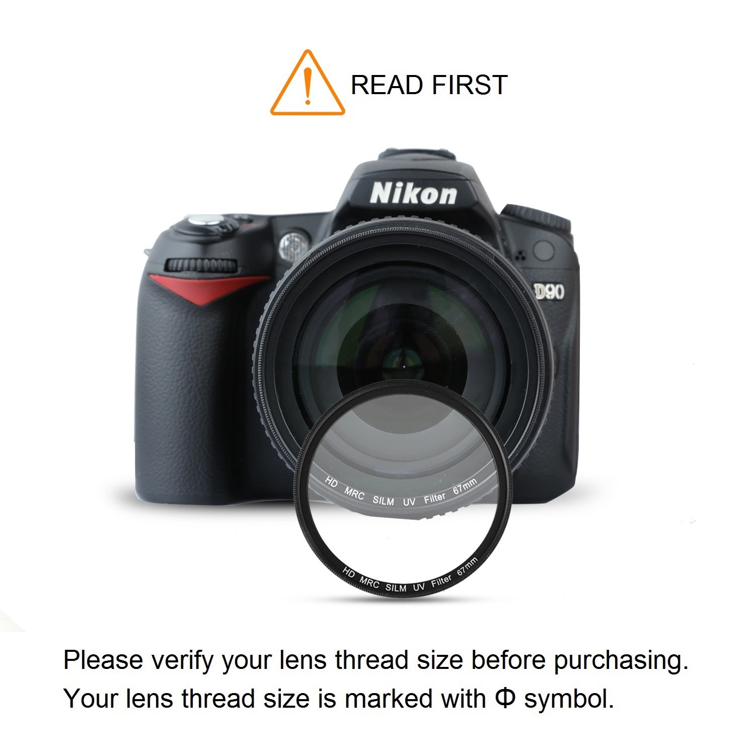 pangshi 67MM UV CPL Polarizer Neutral Density ND4 Lens Filter Professional Photography Filters Kit with Carry Pouch for DSLR Camera Lenses with 67mm Filter Thread