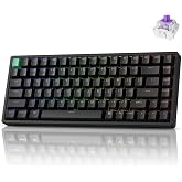 Keychron K2 HE Rapid Trigger Wireless Magnetic Custom Keyboard | Hall Effect Gateron Double-Rail Magnetic Switch, QMK 2.4 GHz Bluetooth 5.2 RGB Compatible with Mac Windows Linux - Aluminum