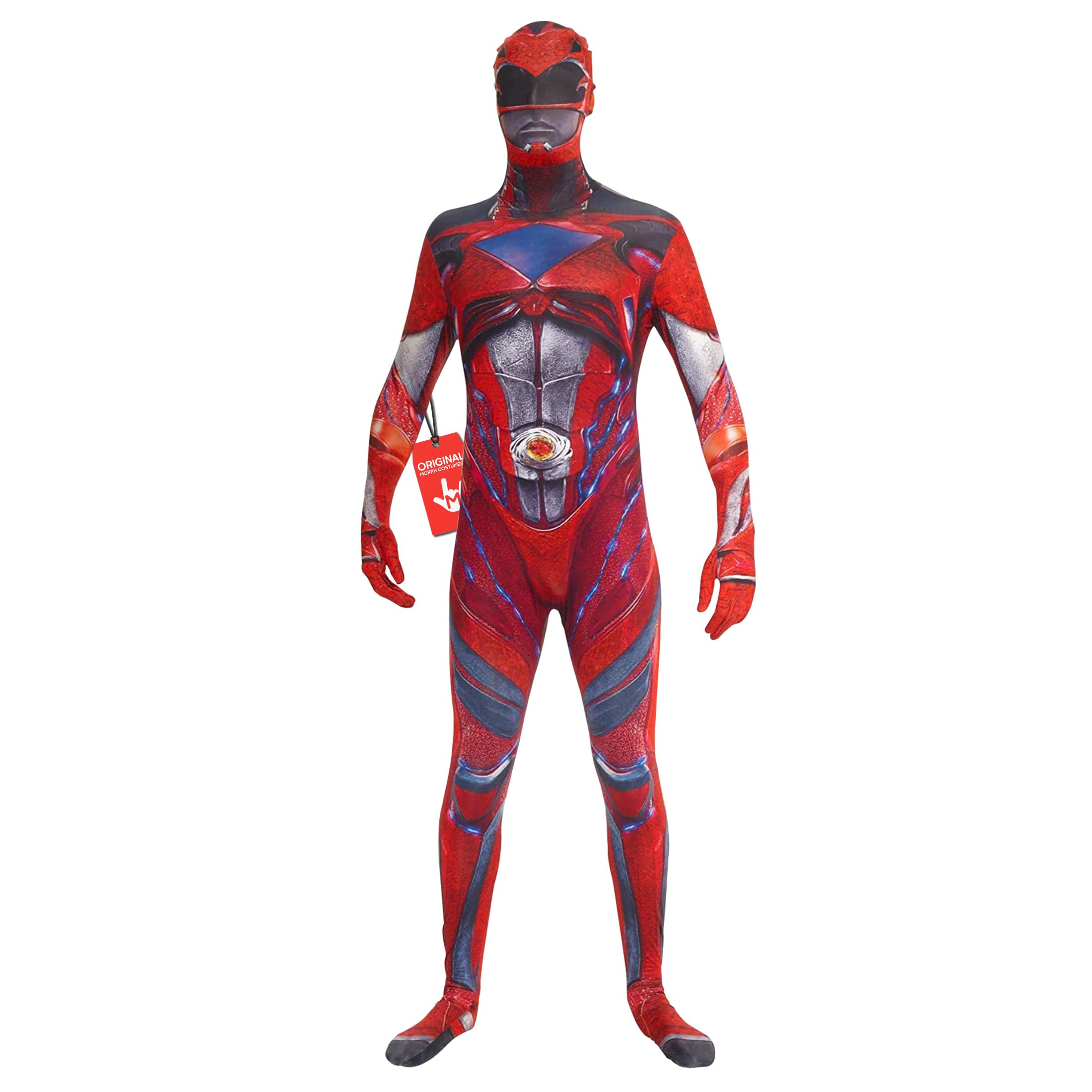 Morphsuits Men's Mlprmdrex Adult Sized Costume, Red Deluxe, XL UK