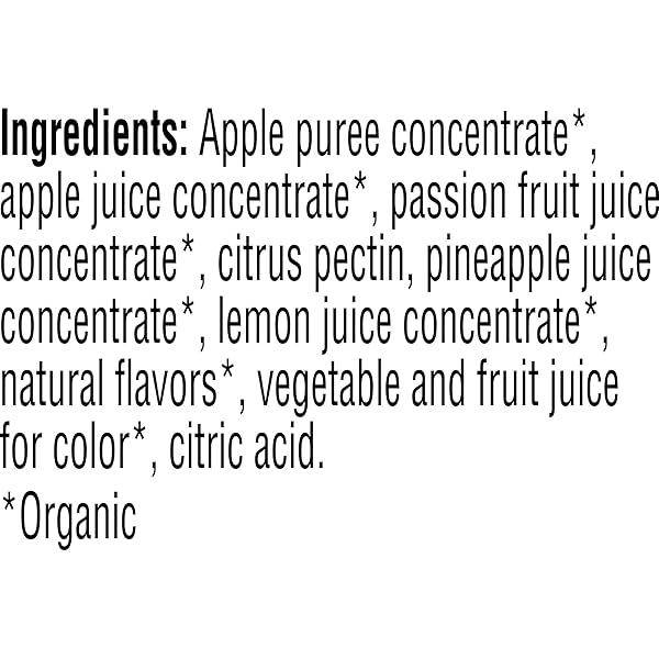 PURE ORGANIC, LAYERED FRUIT BARS, PINEAPPLE PASSIONFRUIT, GLUTEN FREE AND VEGAN FRUIT SNACKS, 6.2OZ BOX (12 COUNT)