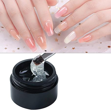 Morningtime Cracked Nail Fix Gel Reparateur D Ongles Renforcateur Pour Les Ongles Gel D Extension D Ongle Renforce La Longevite Pour Ongles Casses En Acrylique Uv Amazon Fr Cuisine Maison