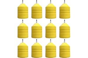 e5e10 Soft Foam Arrowheads Yellow Diameter 2" Hunting Game Practice Safe Arrow Tips Archery CS Game Shooting Outdoor Camping Game Youth Safe Target Broadheads