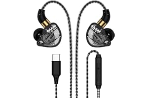 USB C Wired Earbuds, in Ear Headphones for iPhone 17 16 15 Pro Max Samsung S25 S24 Ultra Pixel with Noise Cancelling, in Ear 