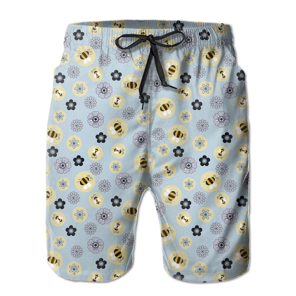 men's lightweight shorts elastic waist