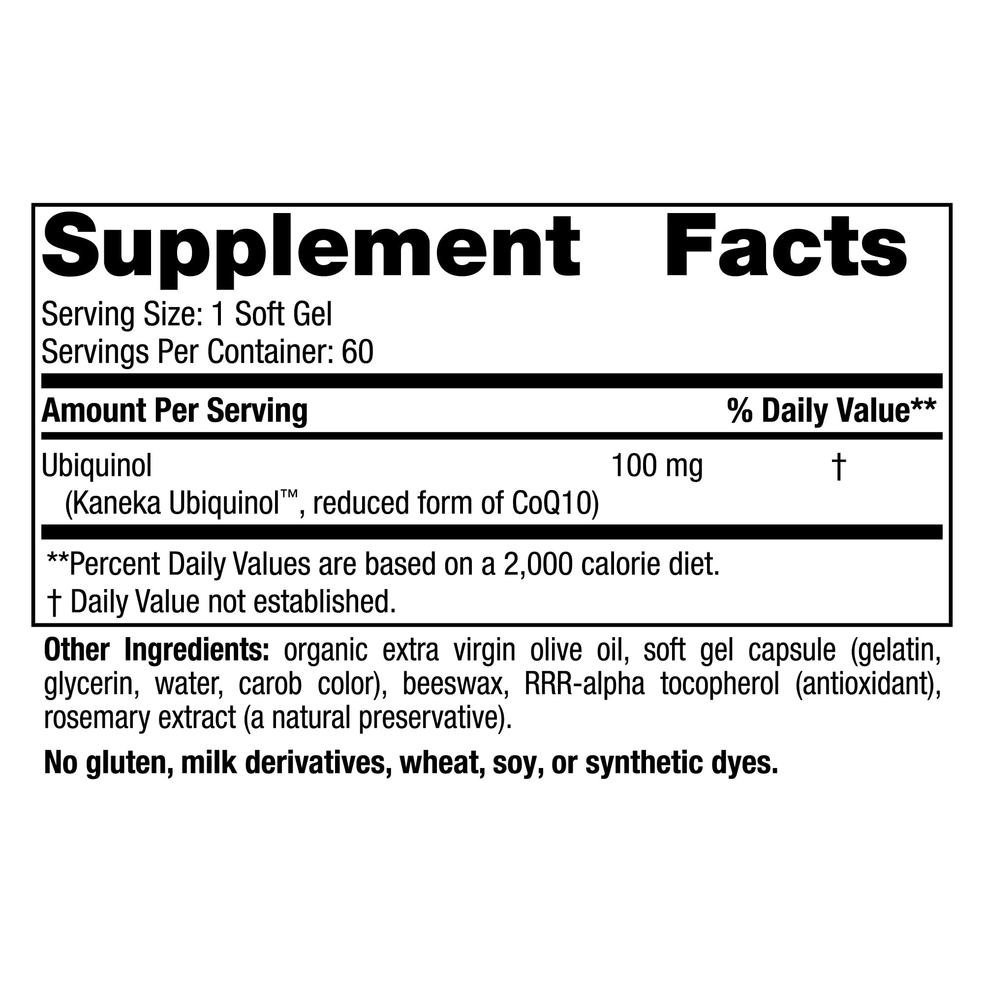 Nordic Naturals Nordic CoQ10 Ubiquinol - 60 Mini Soft Gels - 100 mg Coenzyme Q10 (CoQ10) Ubiquinol - Heart & Brain Health, Cellular Energy Production, Antioxidant Support - Non-GMO - 60 Servings