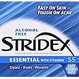Stri-Dex Daily Care Essential With Vitamins Pads 55 Each (Pack of 12)