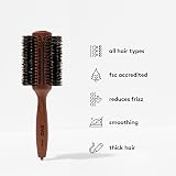 EVO Bruce Bristle Radial Brush 38mm Small Styling Brush Natural Boar Bristles view 2