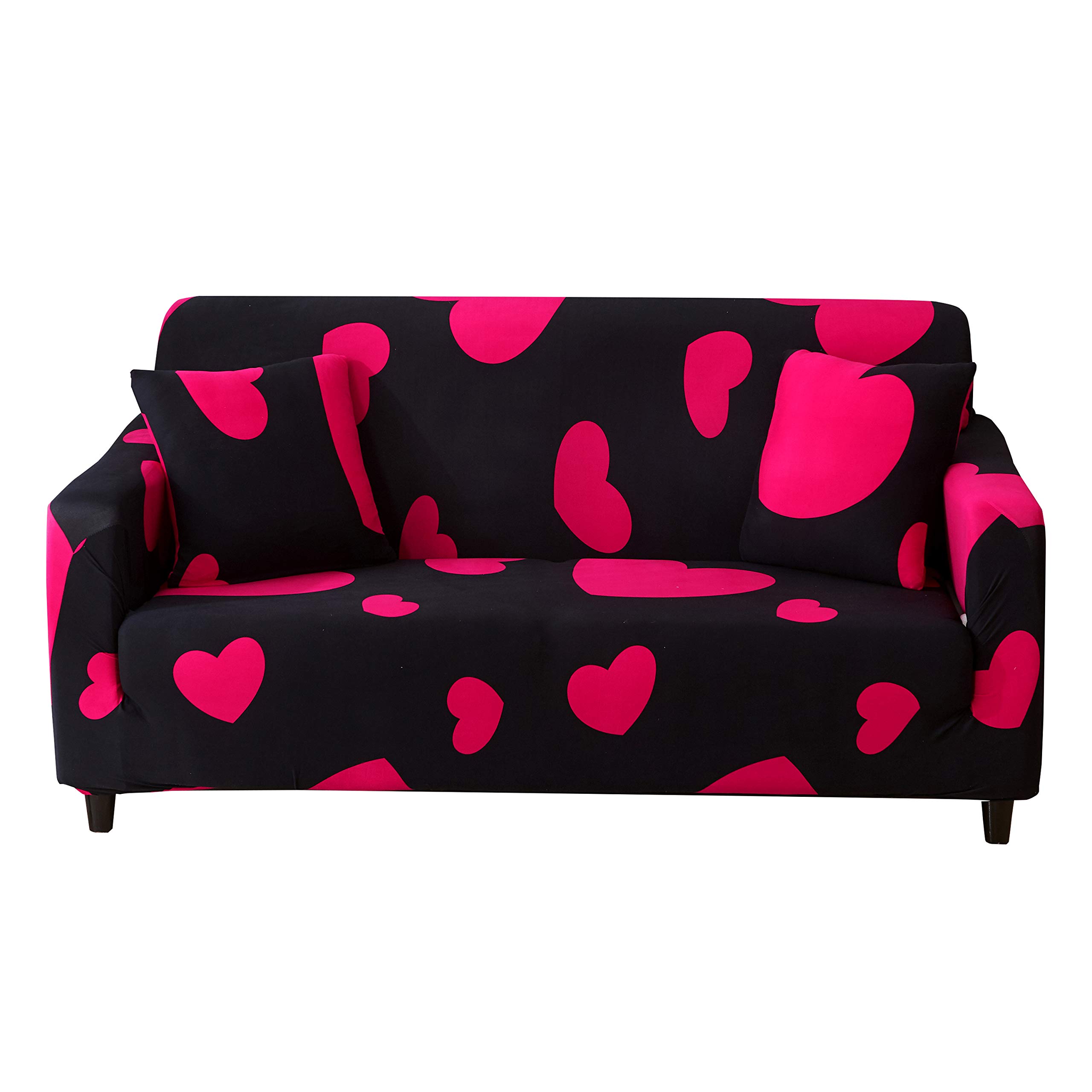 WINS Sofa covers stretch 2 seater printed sofa protector magic sofa slipcover anti-slip