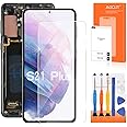 Screen Replacement for Samsung Galaxy S21 Plus AMOLED LCD with Frame for Samsung S21+ Screen Replacement SM-G996B SM-G996U LCD Display Touch Digitizer Assembly with Tools 6.7 inch Black