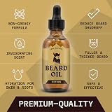 Striking Viking Beard Oil for Men 2 Fl Oz Citrus Scent Natural Conditioner view 2