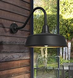Ytzlvw 18 Inch Large Outdoor Barn Lights Dusk to
