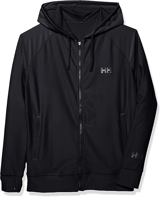 Amazon Co Jp ヘリーハンセン ラッシュガード ロングスリーブフルジップフーディラッシュガード ユニセックス He024 服 ファッション小物