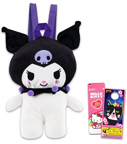 Amazon.com | Kuromi Plush Purse Set - Bundle of Hello Kitty Plush