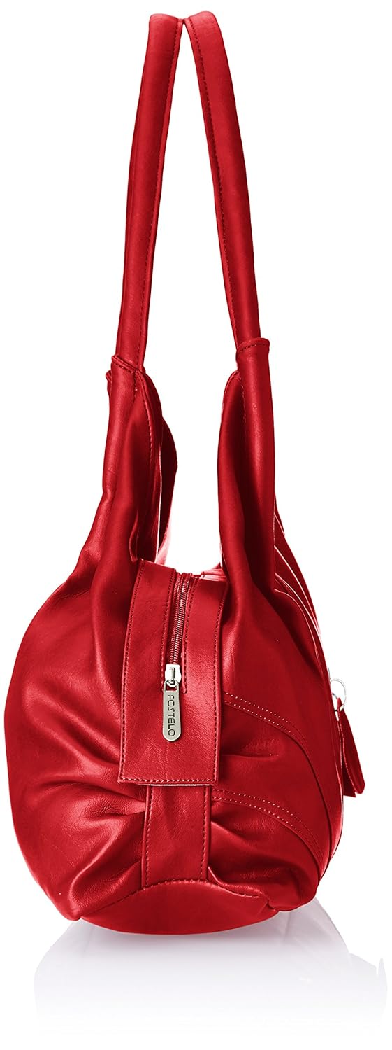 fostelo style diva women's handbag (red)