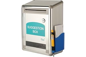 MY CHARITY BOXES MCB ~ Aluminum Suggestion Box ~ Donation Box ~ Mail Box ~ Comment Box