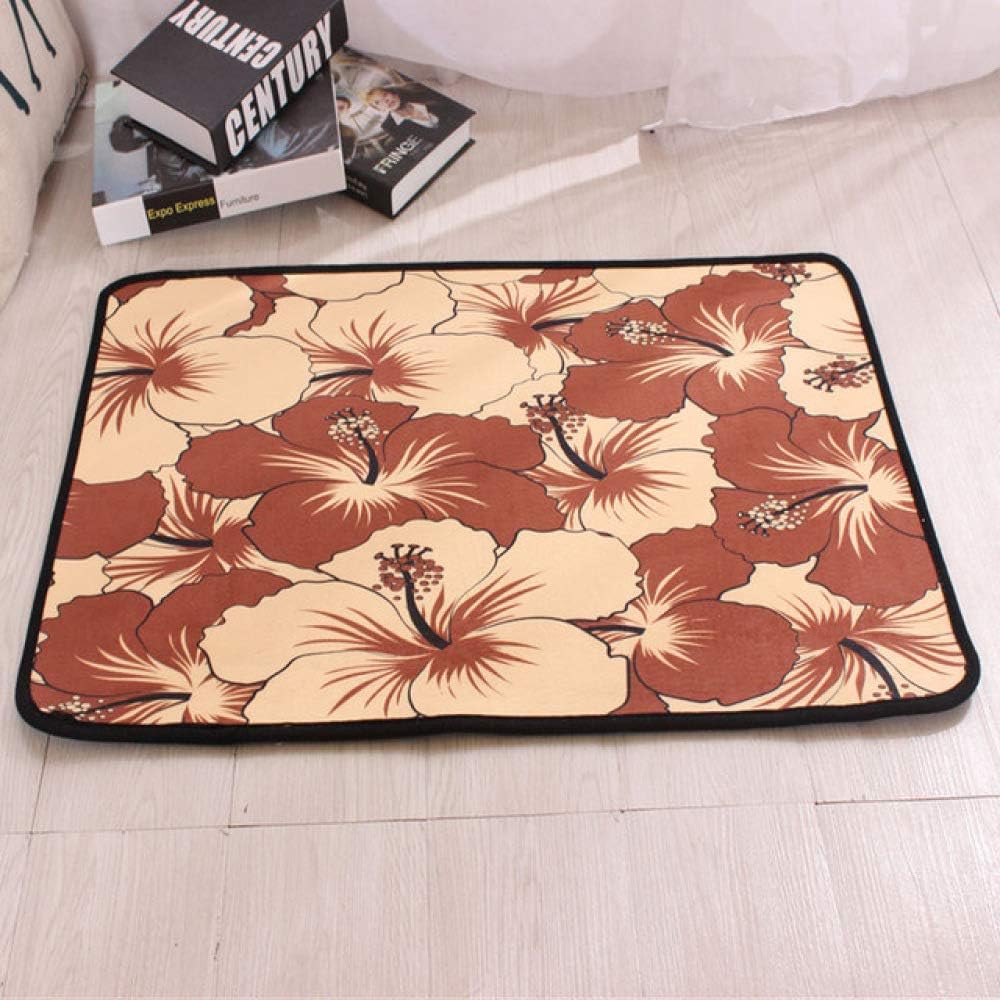 KFEKDT Striped Soft and Comfortable Mat Non-Slip Carpet Cartoon Printed Carpet Bathroom Kitchen Carpet Doormat(2pcs) No-3 60x90cm 63x35inch