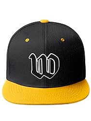 Daxton Classic Snapback Old English A to Z Numbers
