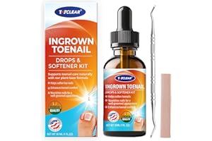 TOTCLEAR Ingrown Toenail Relief: Ingrown Toenail Tool for Men Women - Ingrown Toenail Removal Kit - Ingrown Toenail Corrector Drops - Ingrown Toenail Removal - Effective Solution for Ingrown Toenails - 30ml