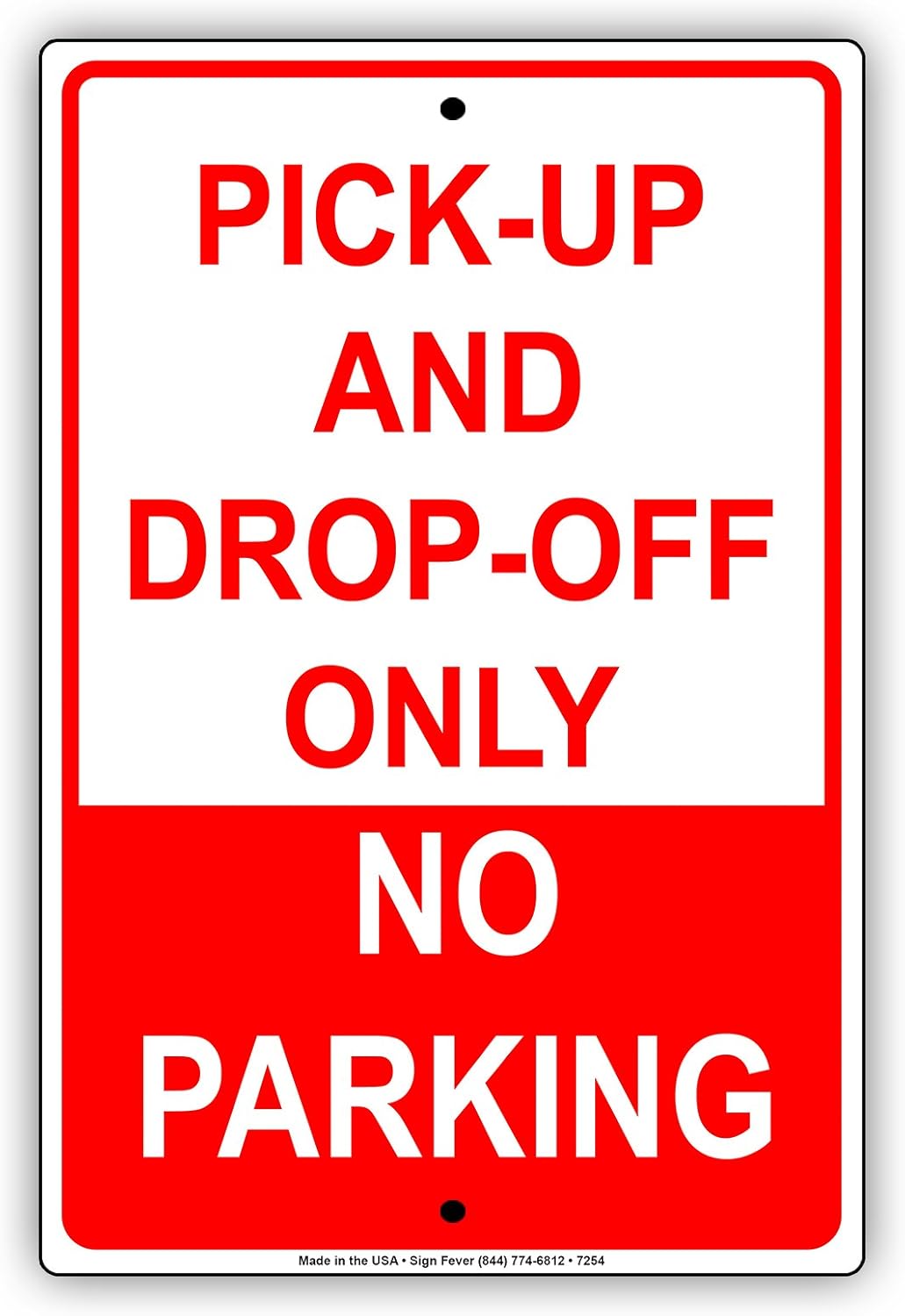 Key Drop Notice 8"x12" Aluminum Sign Business Signs Business