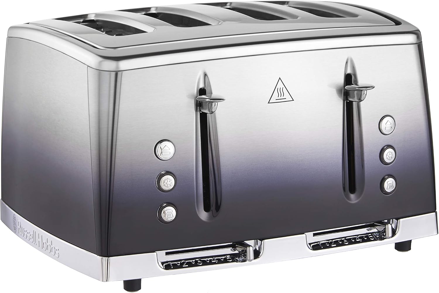 Russell Hobbs 4 Slice Eclipse Toaster with faster toasting technology (Independent slots, Lift & look, 6 Browning levels