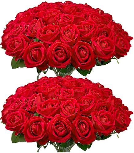 Aazon.co: 50 Pcs Artificial Cappuccino Roses And Coffee Brown Rose 2 - View #9