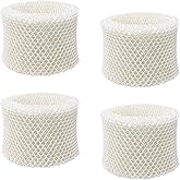 KeYiJia 4 Pack HC-888 Filter Compatible with Humidifier Wicking Filters HC-888N Filters C Replacement for Honeywell HCM-890 H