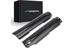 Funparts Carbon Fiber Fork Cover Guard for Surron Sur Ron Light Bee X/S Electric Dirt Bike
