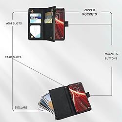Compatible with TCL 10 5G UW Verizon Wallet Case